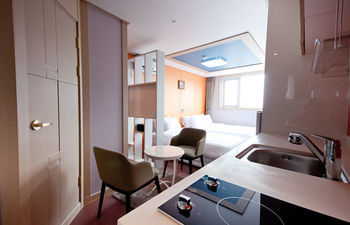 Residence Healing Hotel Daejeon Esterno foto